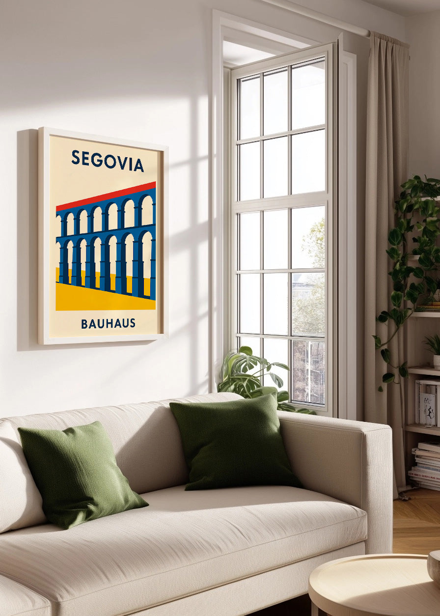 Cuadro Segovia Poster Bauhaus