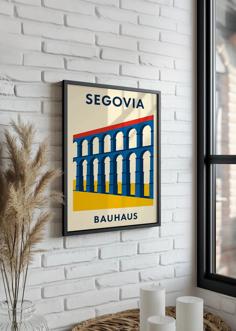 Cuadro Segovia Poster Bauhaus