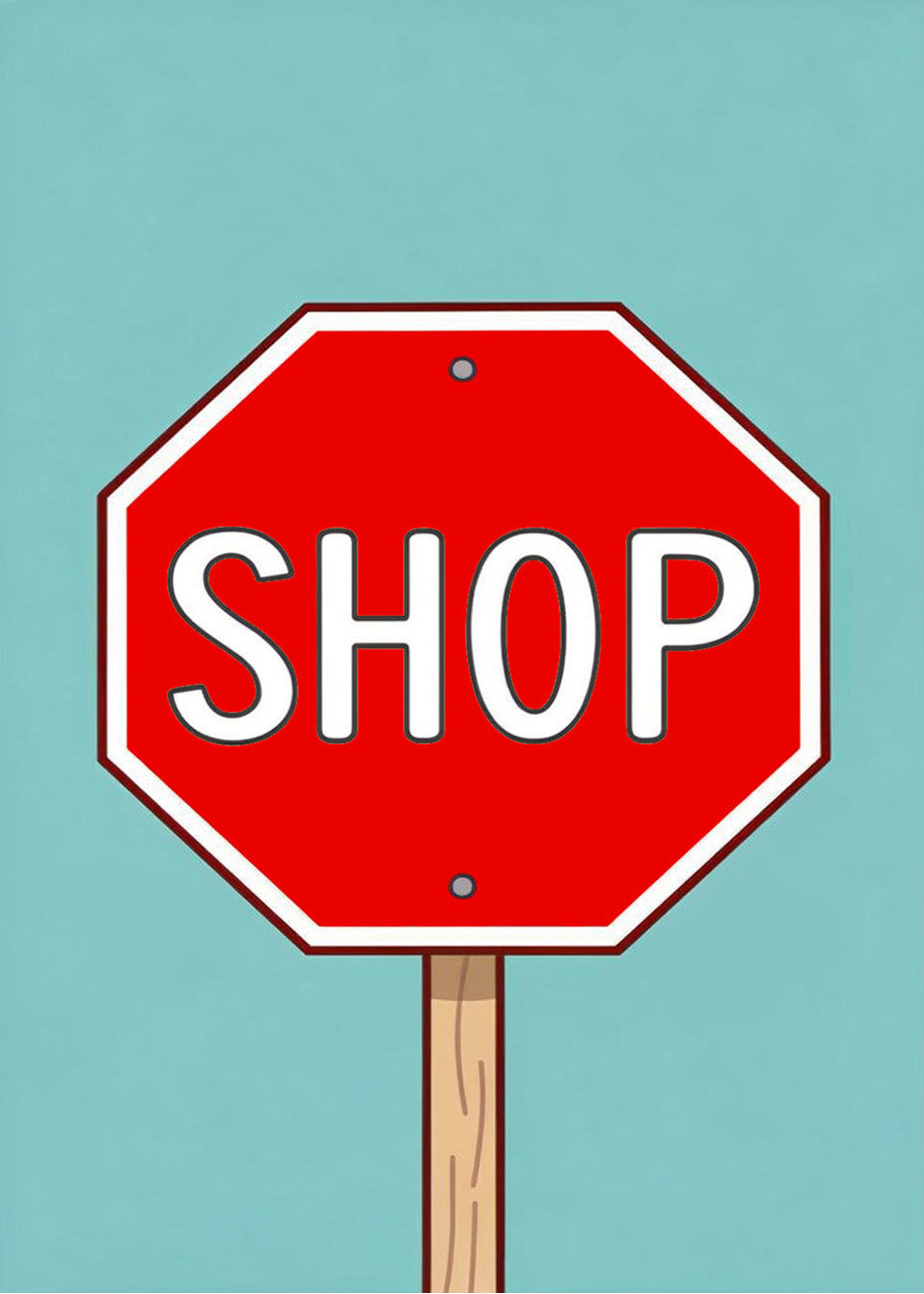 Cuadro Señal de Shop