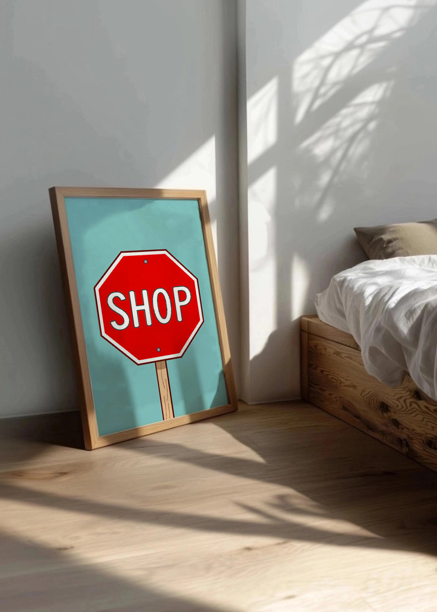 Cuadro Señal de Shop