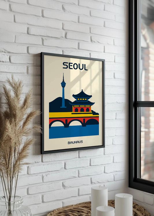Cuadro Seoul Poster Bauhaus