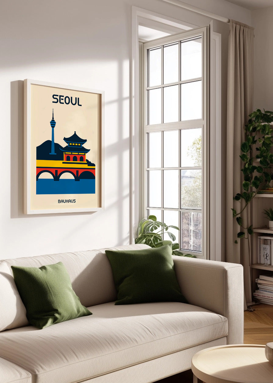 Cuadro Seoul Poster Bauhaus