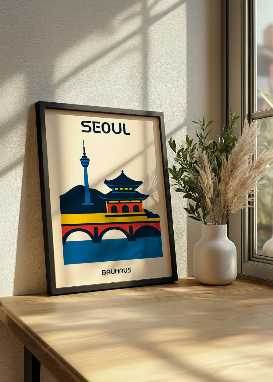 Cuadro Seoul Poster Bauhaus