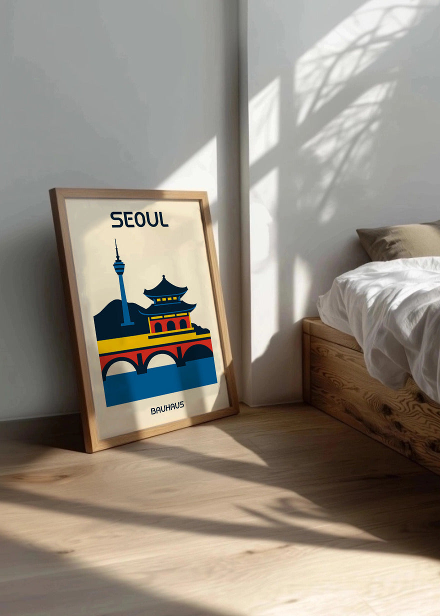 Cuadro Seoul Poster Bauhaus
