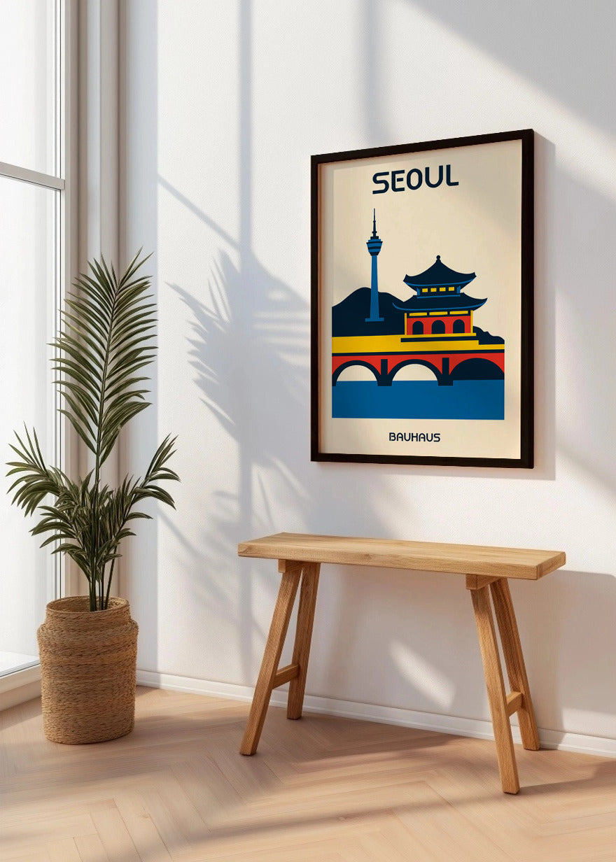 Cuadro Seoul Poster Bauhaus