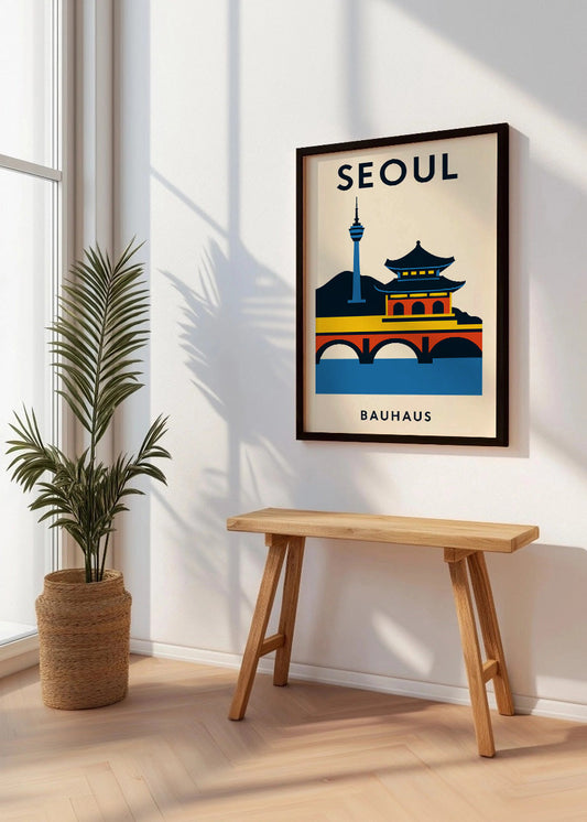 Cuadro Seoul Poster Bauhaus
