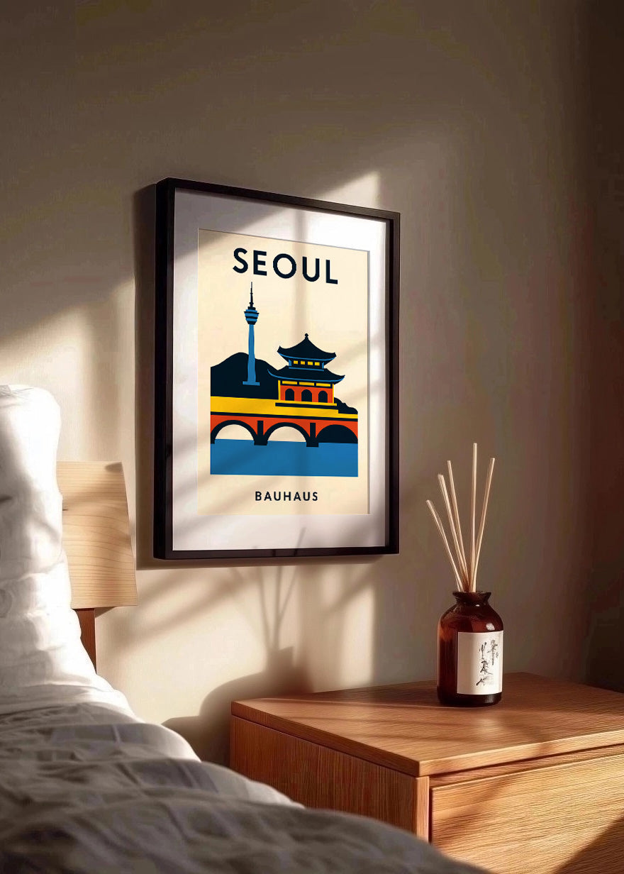 Cuadro Seoul Poster Bauhaus