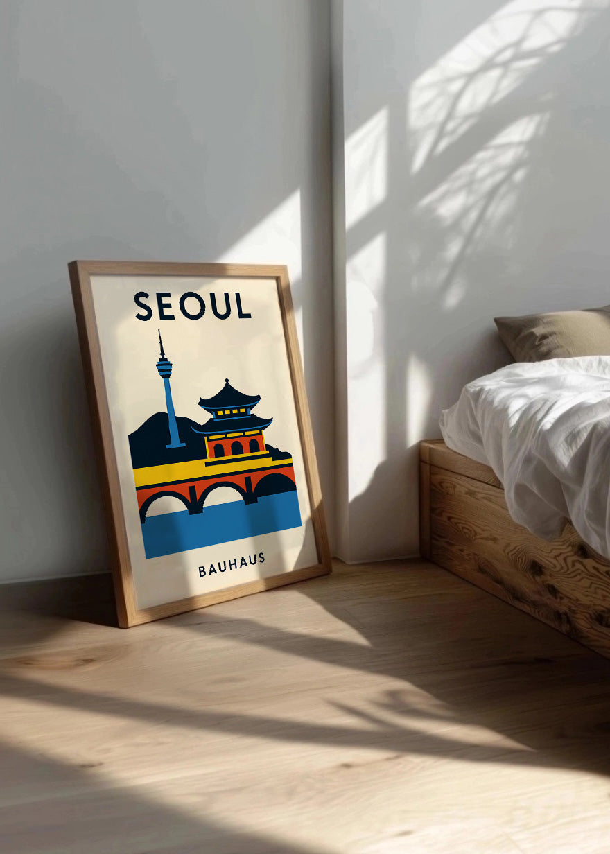 Cuadro Seoul Poster Bauhaus