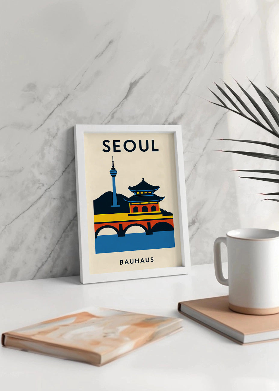 Cuadro Seoul Poster Bauhaus
