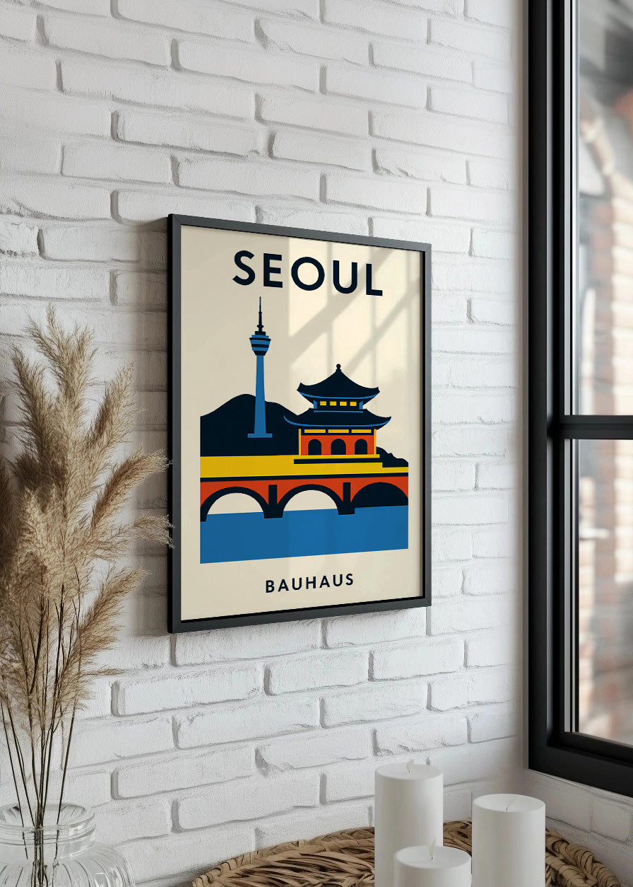 Cuadro Seoul Poster Bauhaus