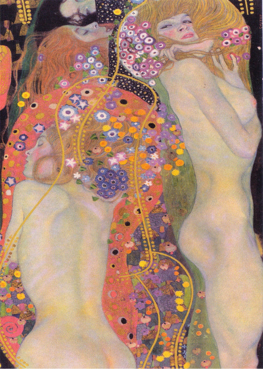 Cuadro Serpientes de agua II (Gustav Klimt)