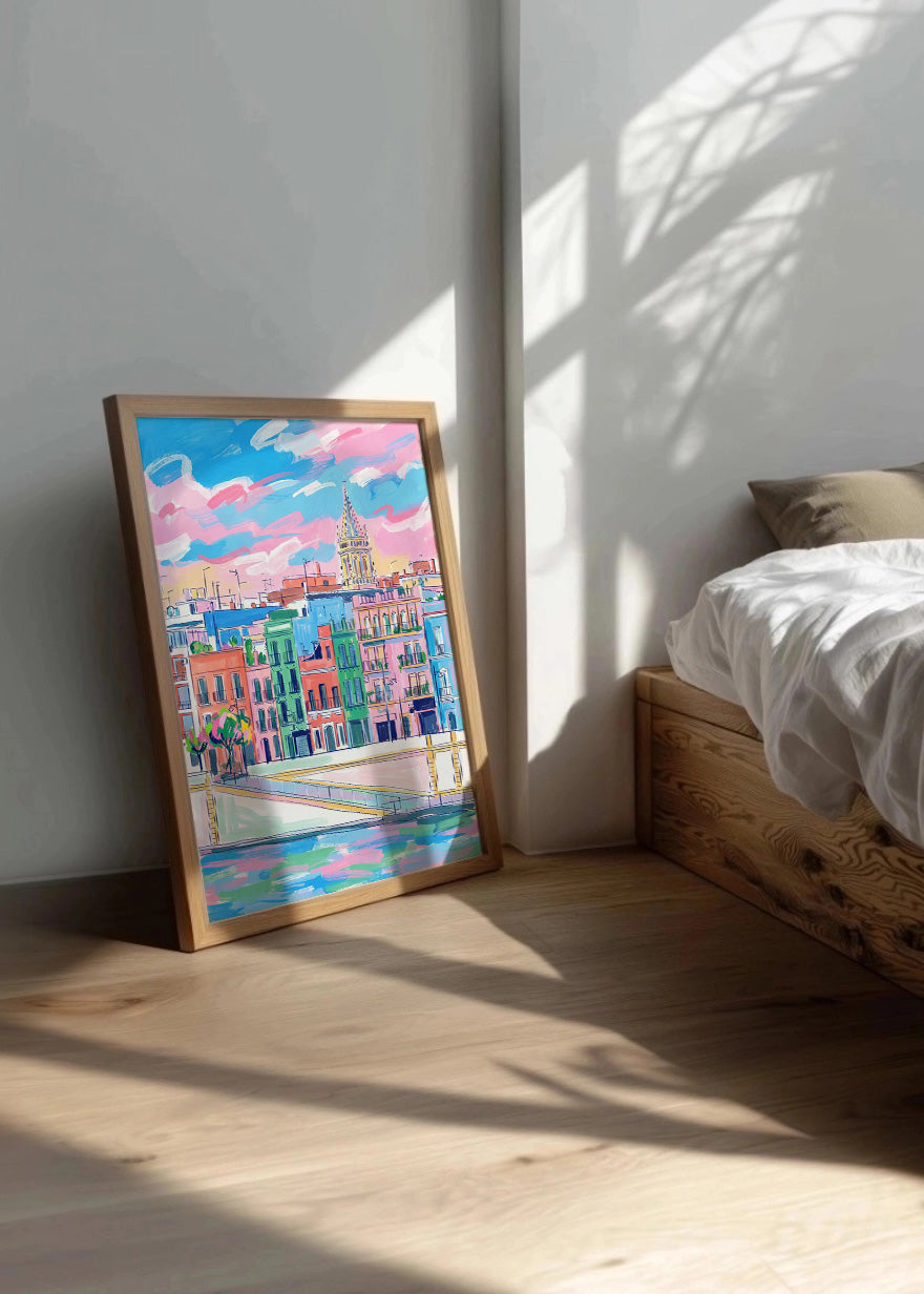 Cuadro Sevilla Calle Betis en Triana - Soft