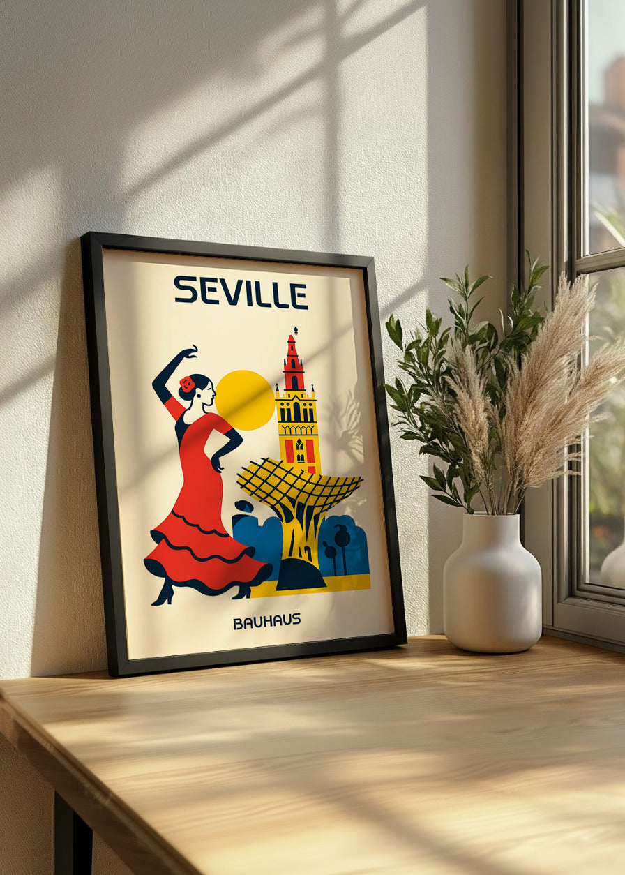 Cuadro Seville Poster Bauhaus