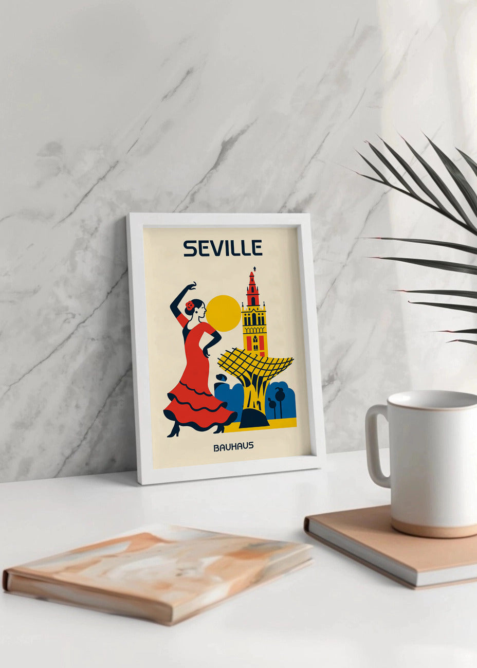 Cuadro Seville Poster Bauhaus