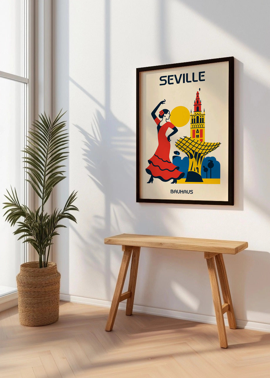 Cuadro Seville Poster Bauhaus