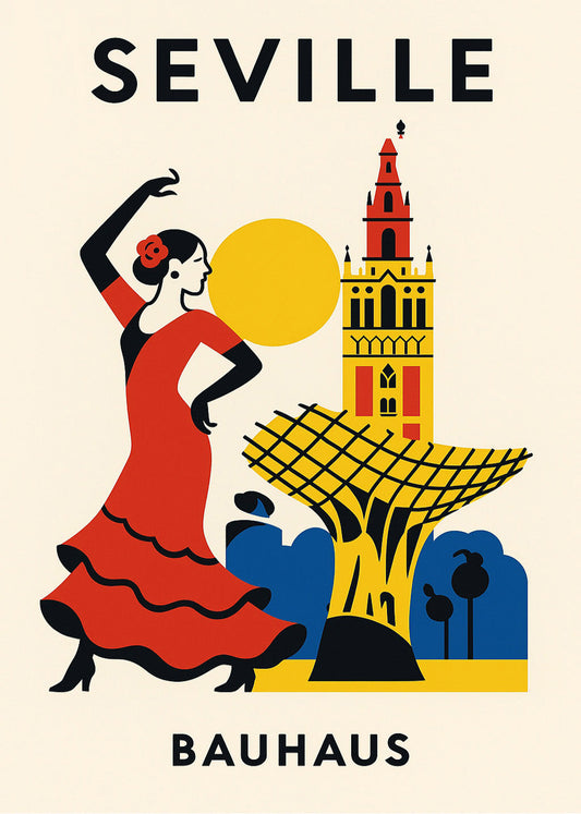 Cuadro Seville Poster Bauhaus
