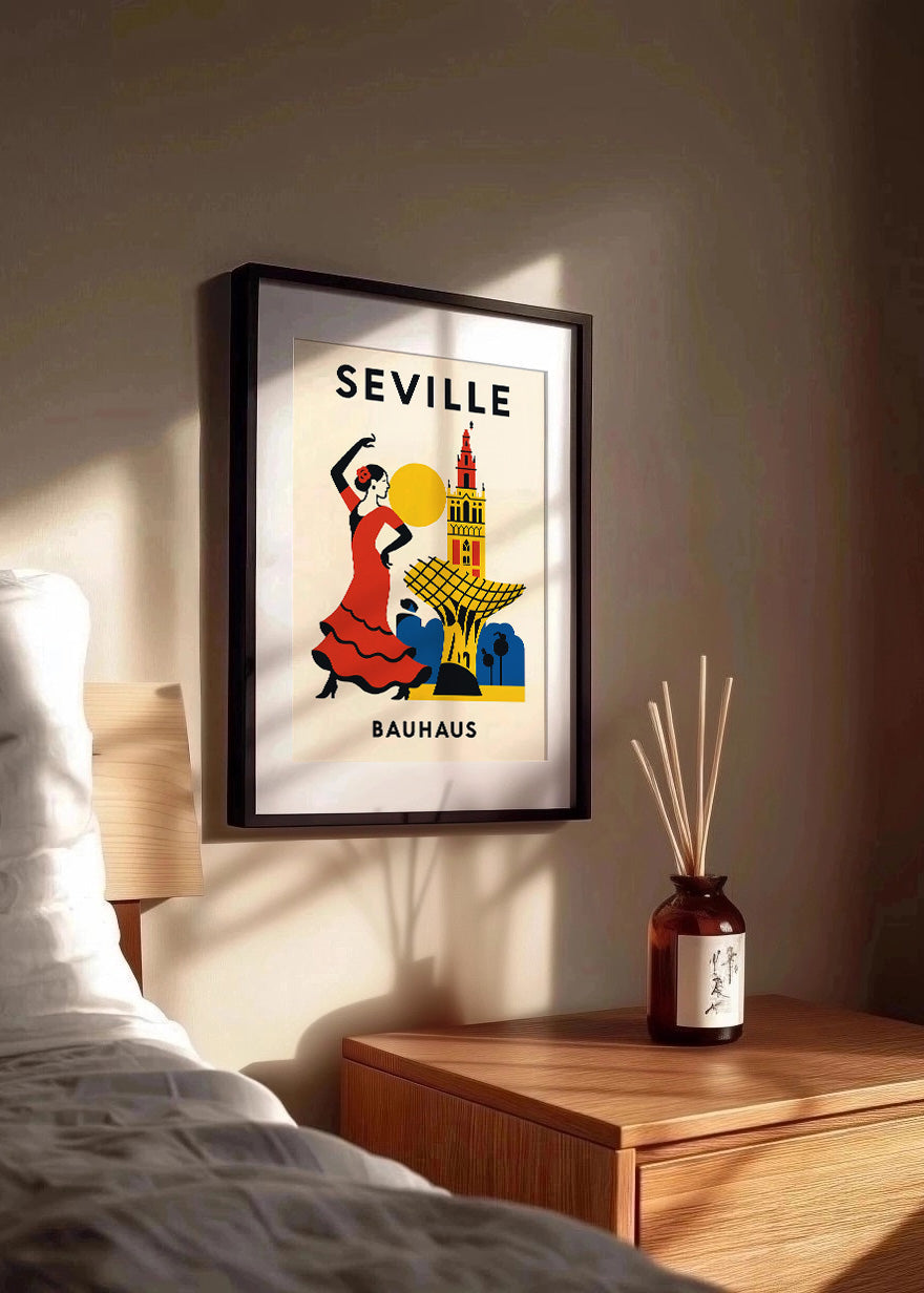 Cuadro Seville Poster Bauhaus