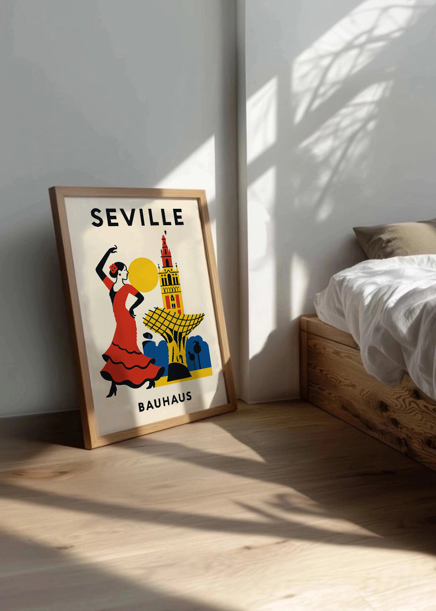 Cuadro Seville Poster Bauhaus