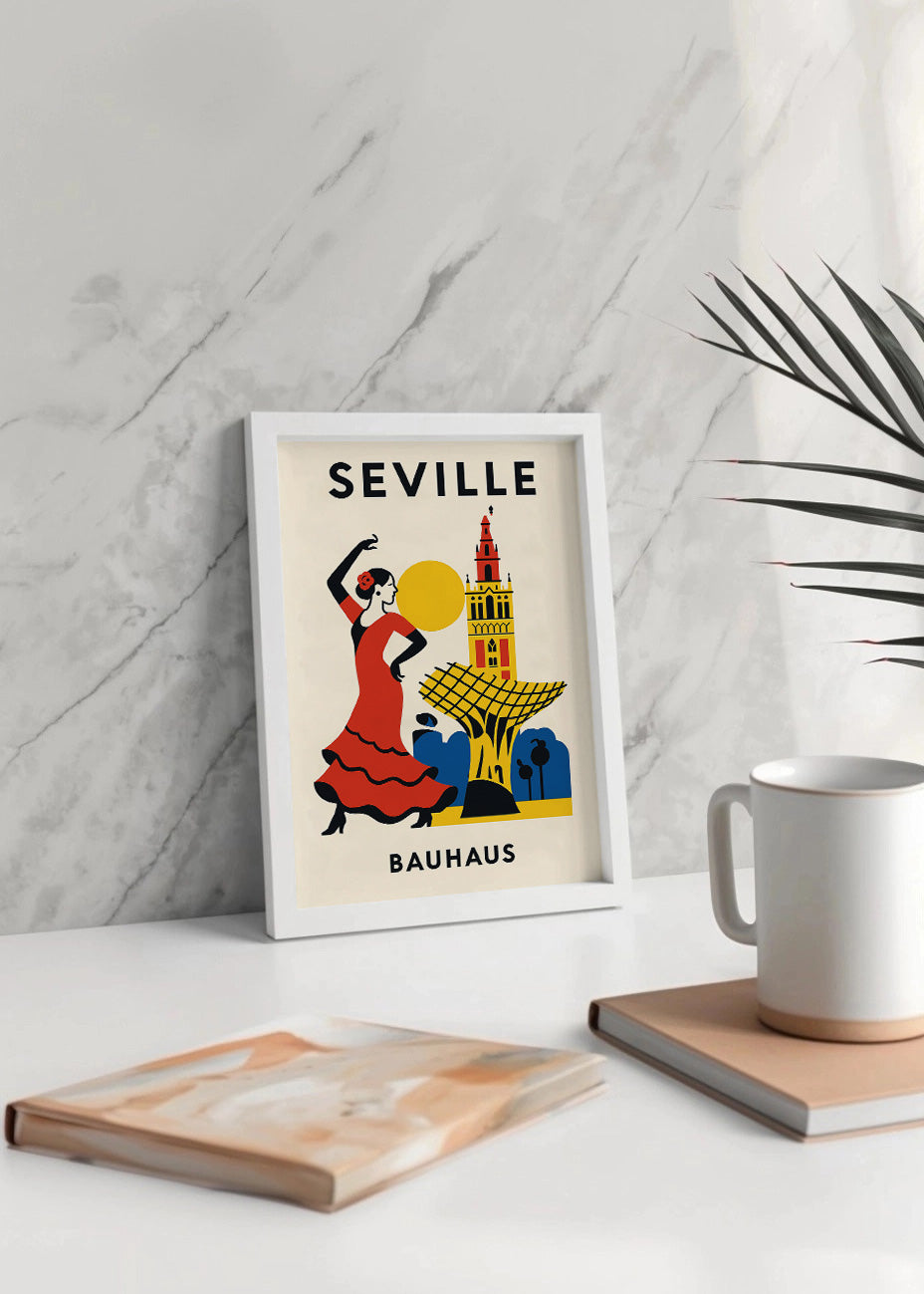 Cuadro Seville Poster Bauhaus