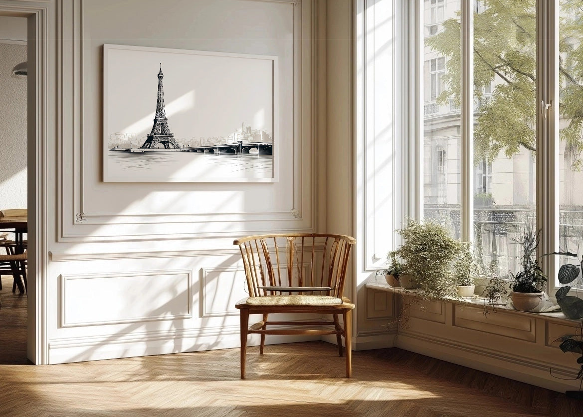Cuadro ​Si Eiffel tuviera puente