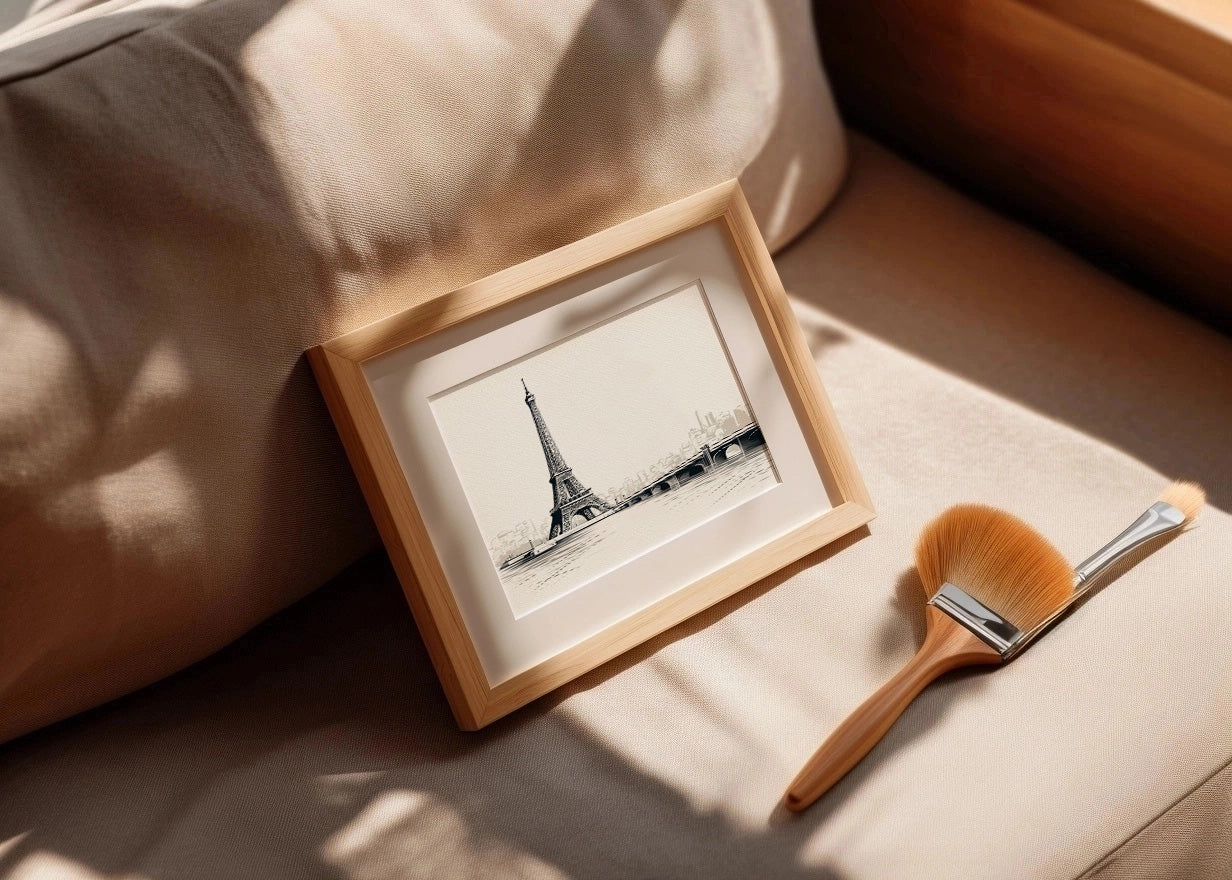 Cuadro ​Si Eiffel tuviera puente