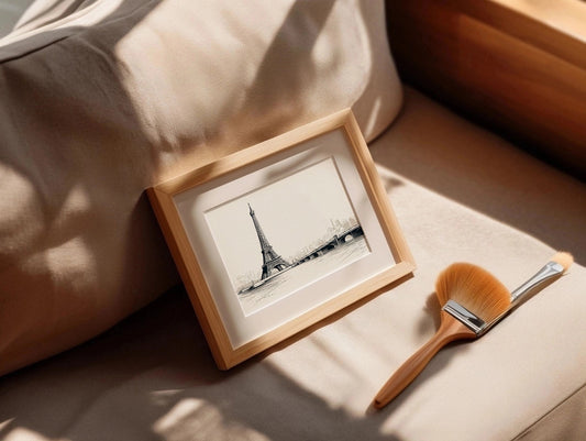 Cuadro de ​Si Eiffel tuviera puente - Fine Artic