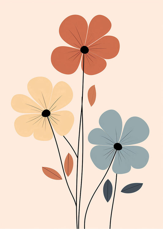 Cuadro ​Simply flowers