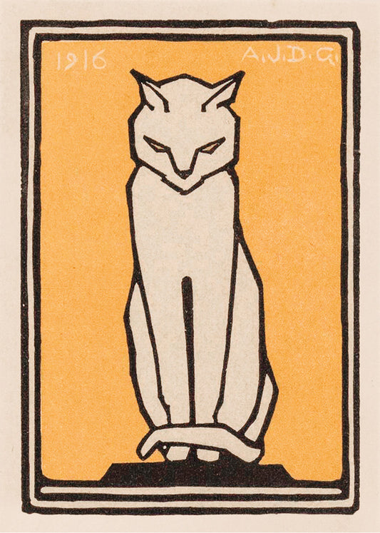 Cuadro Sitting Cat (Julie de Graag)