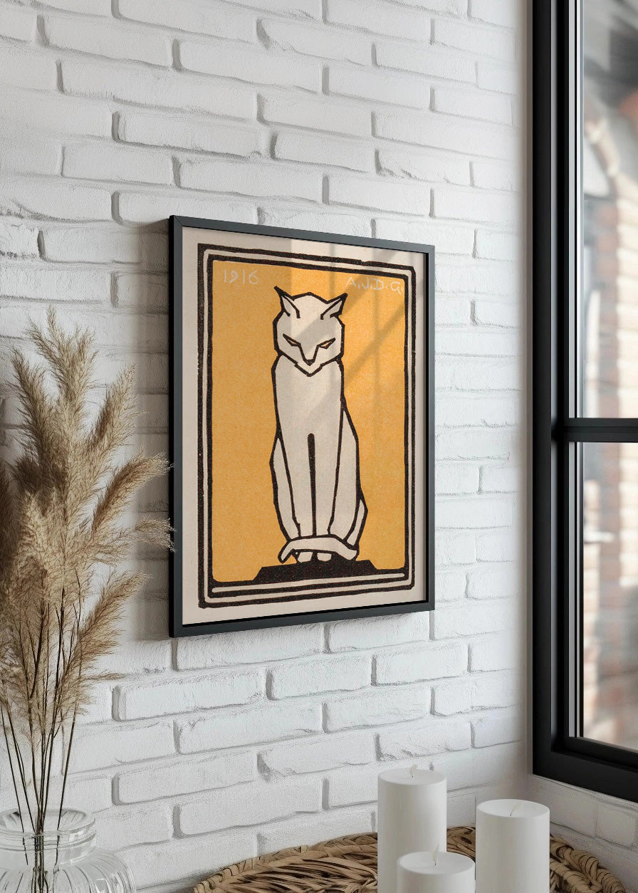 Cuadro Sitting Cat (Julie de Graag)
