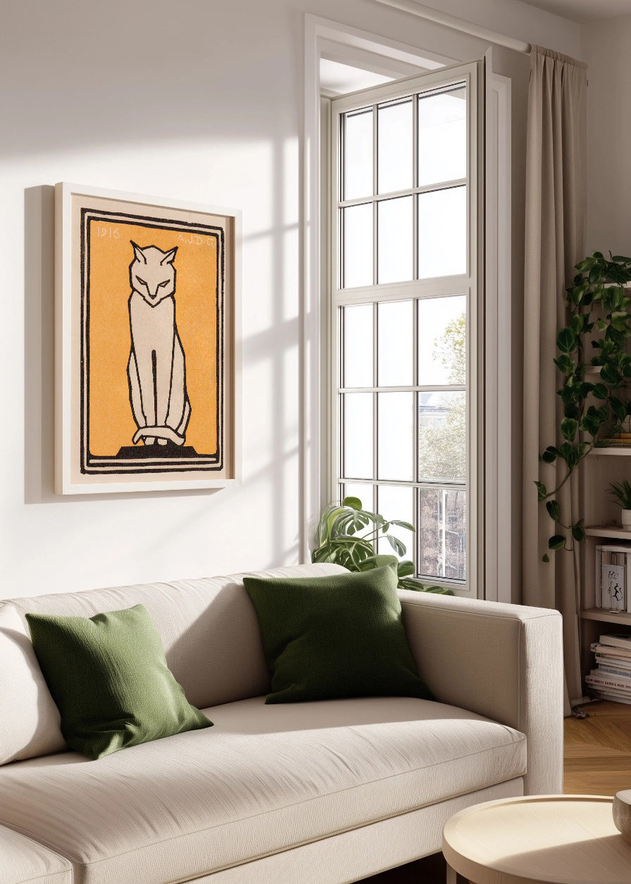 Cuadro Sitting Cat (Julie de Graag)