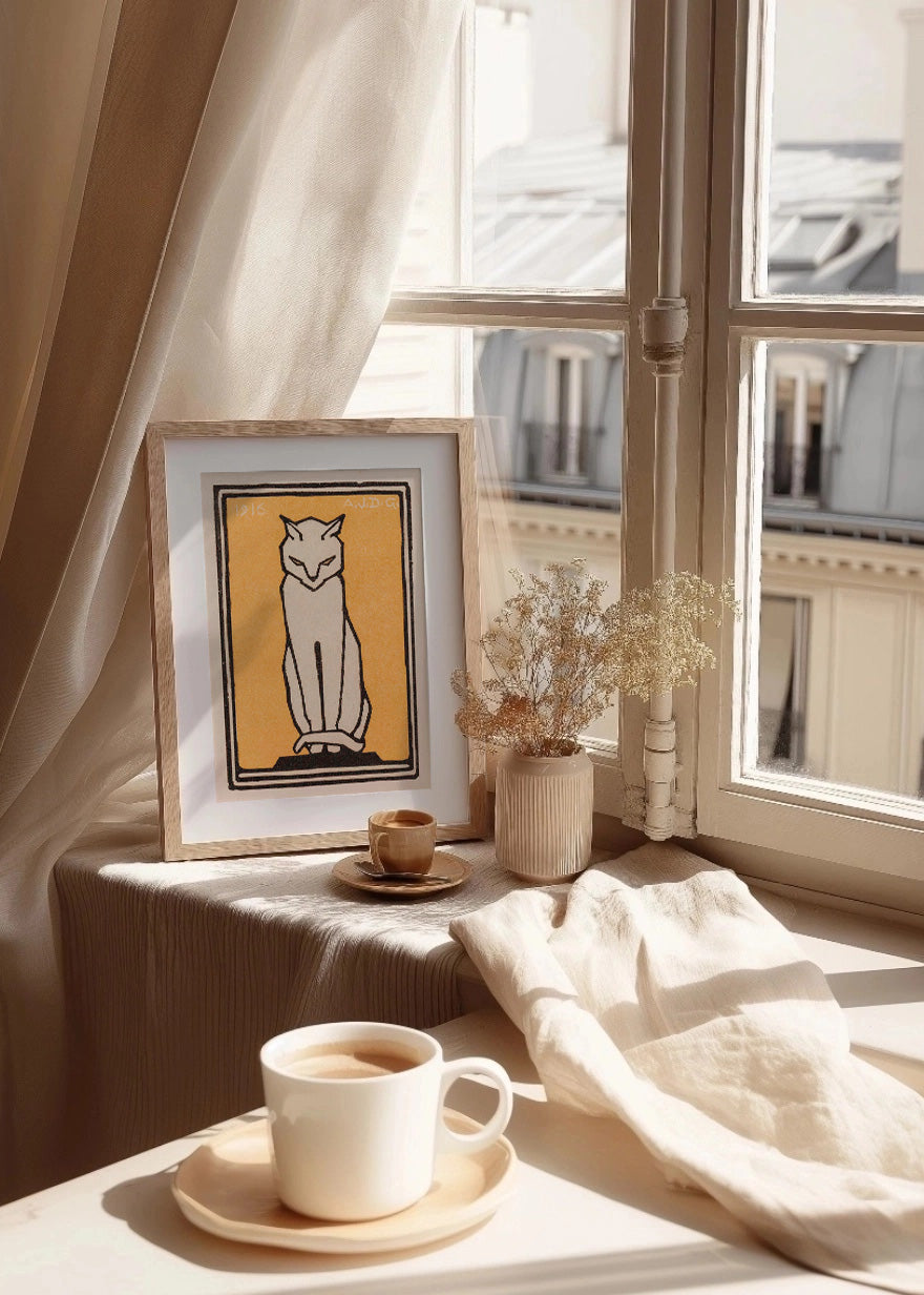 Cuadro Sitting Cat (Julie de Graag)