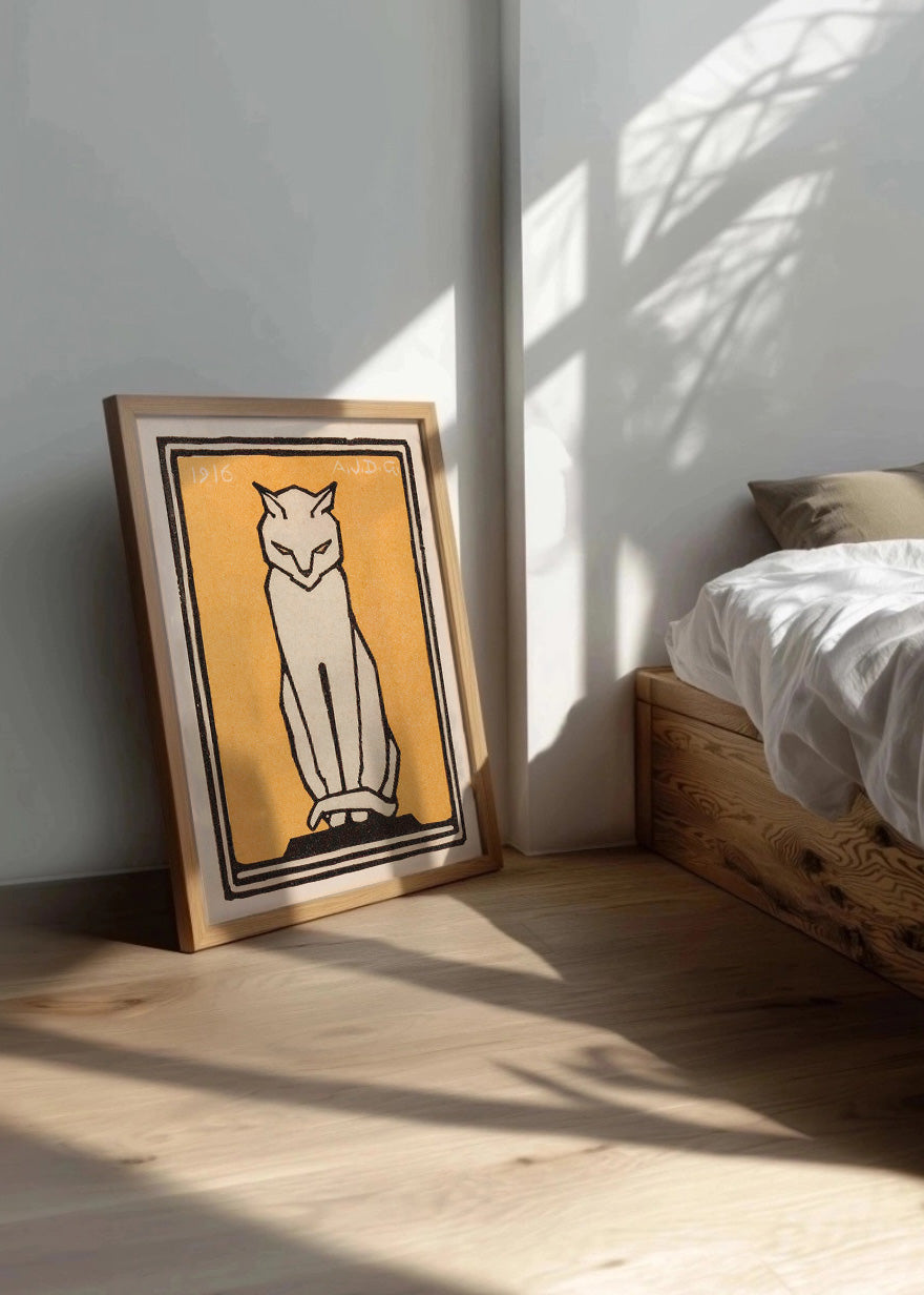 Cuadro Sitting Cat (Julie de Graag)