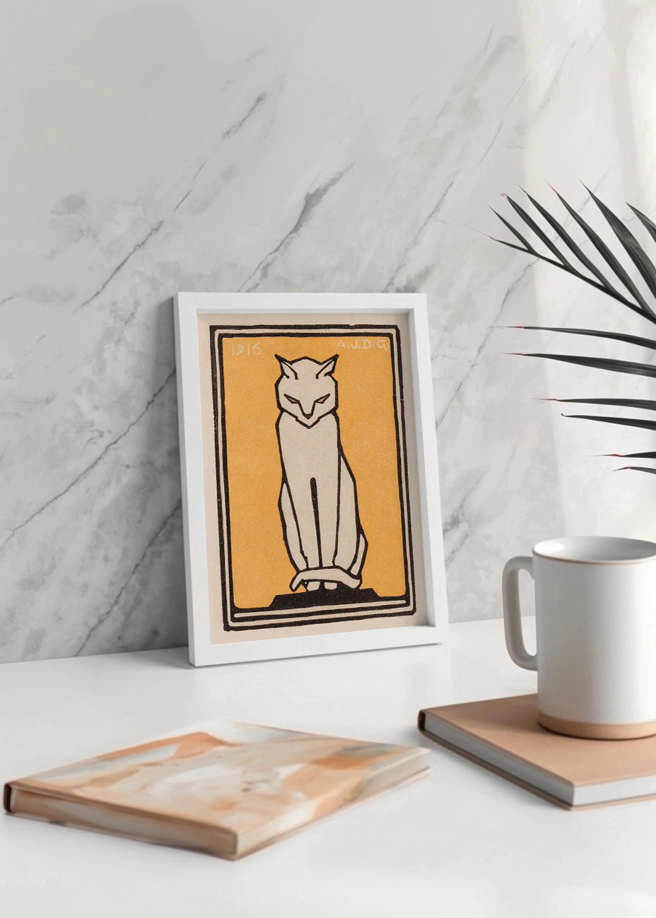 Cuadro Sitting Cat (Julie de Graag)