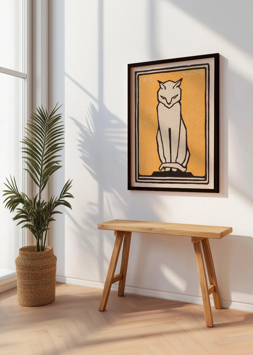 Cuadro Sitting Cat (Julie de Graag)