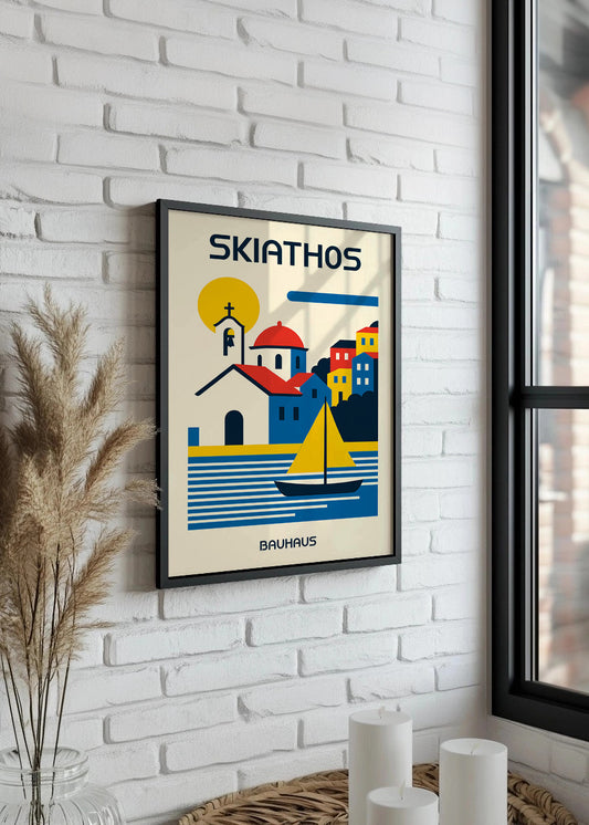 Cuadro Skiathos Poster Bauhaus