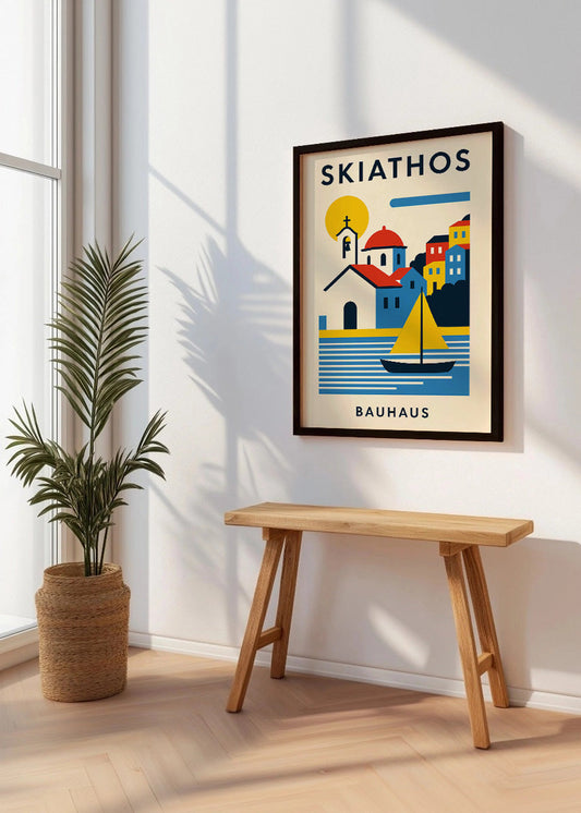 Cuadro Skiathos Poster Bauhaus