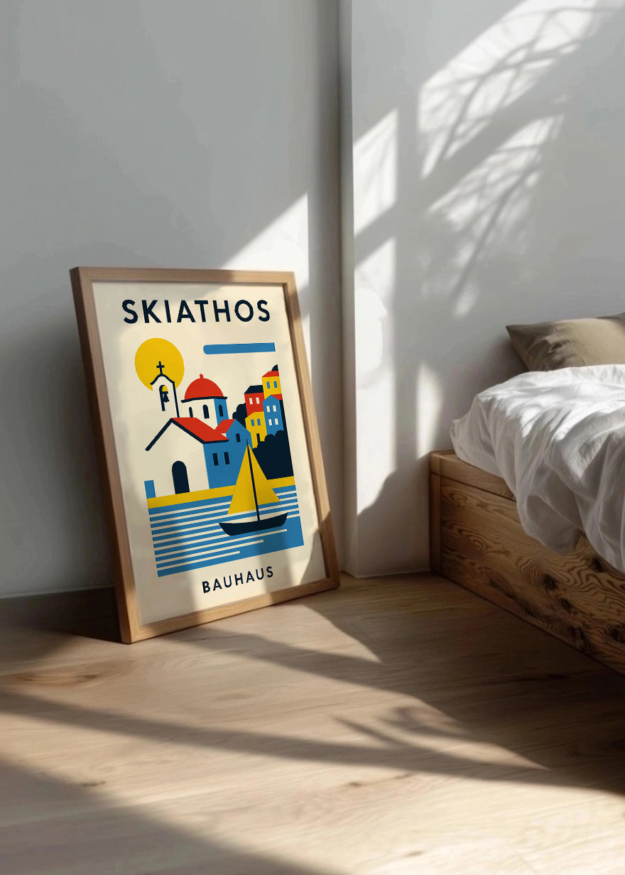 Cuadro Skiathos Poster Bauhaus