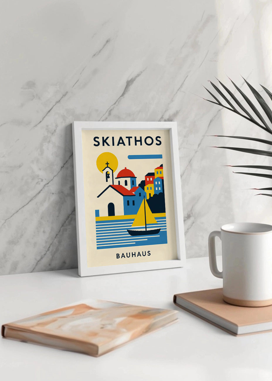 Cuadro Skiathos Poster Bauhaus