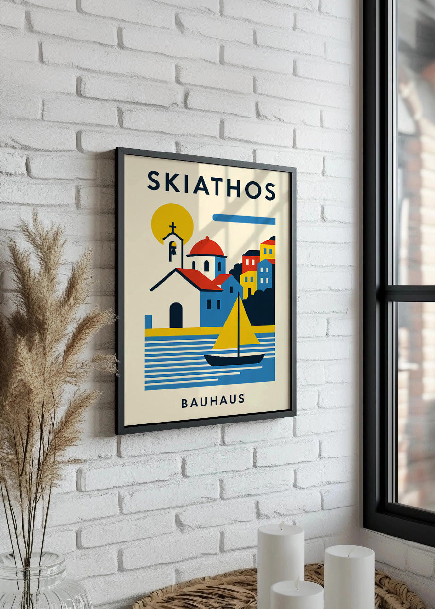 Cuadro Skiathos Poster Bauhaus