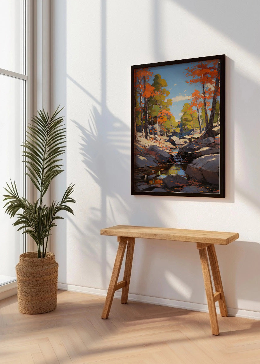 Cuadro ​Small Forest River