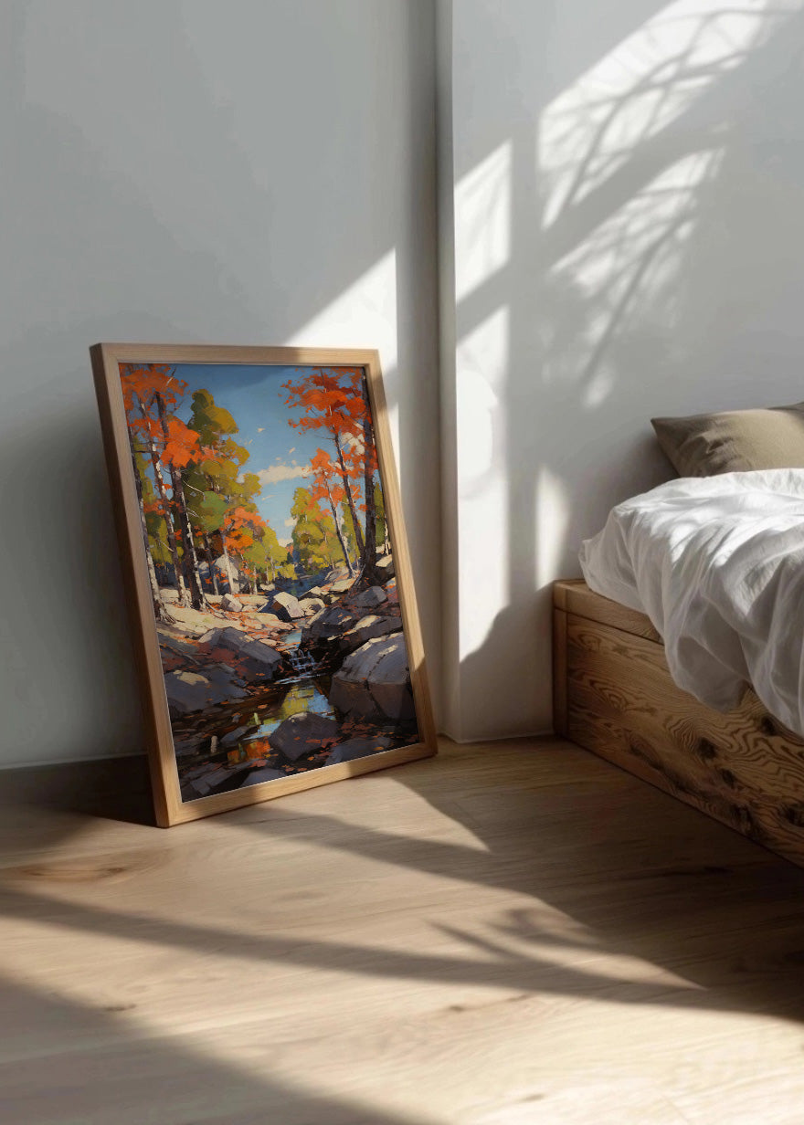 Cuadro ​Small Forest River