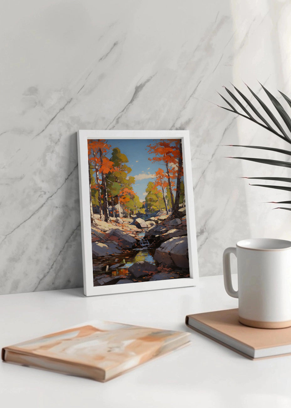 Cuadro ​Small Forest River
