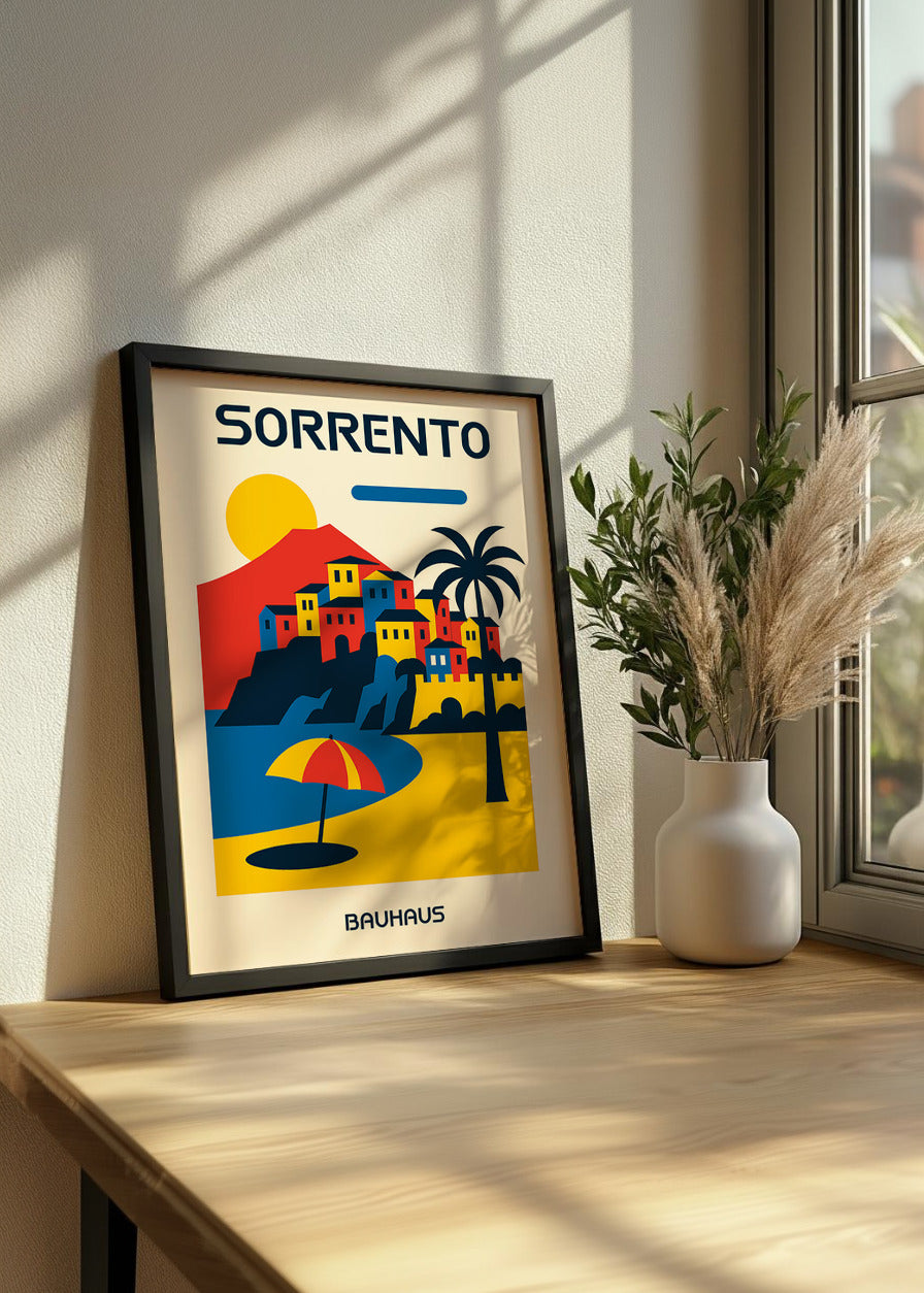 Cuadro Sorrento Poster Bauhaus