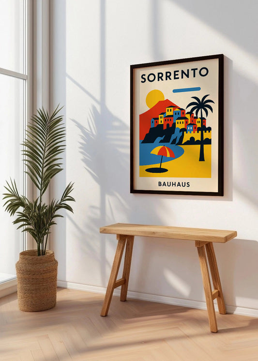 Cuadro Sorrento Poster Bauhaus