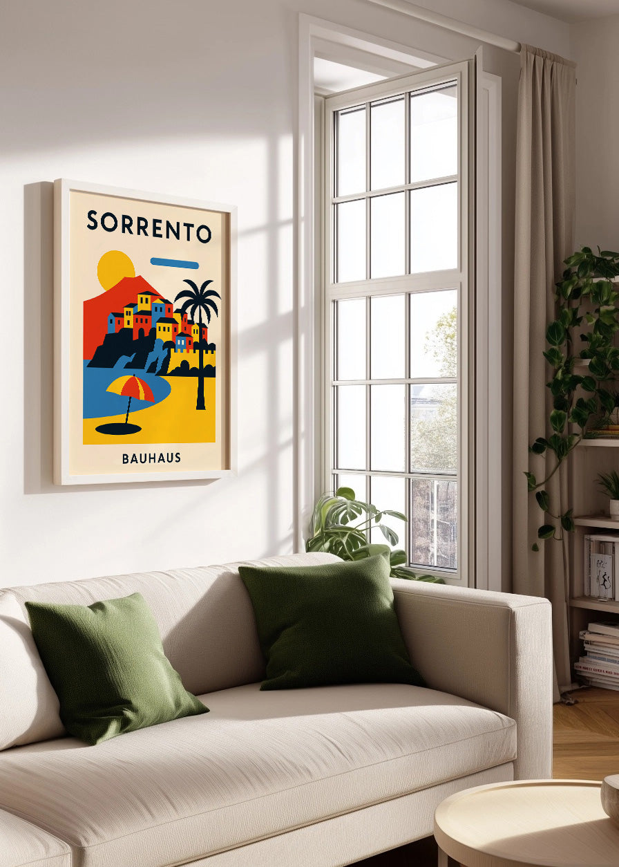 Cuadro Sorrento Poster Bauhaus