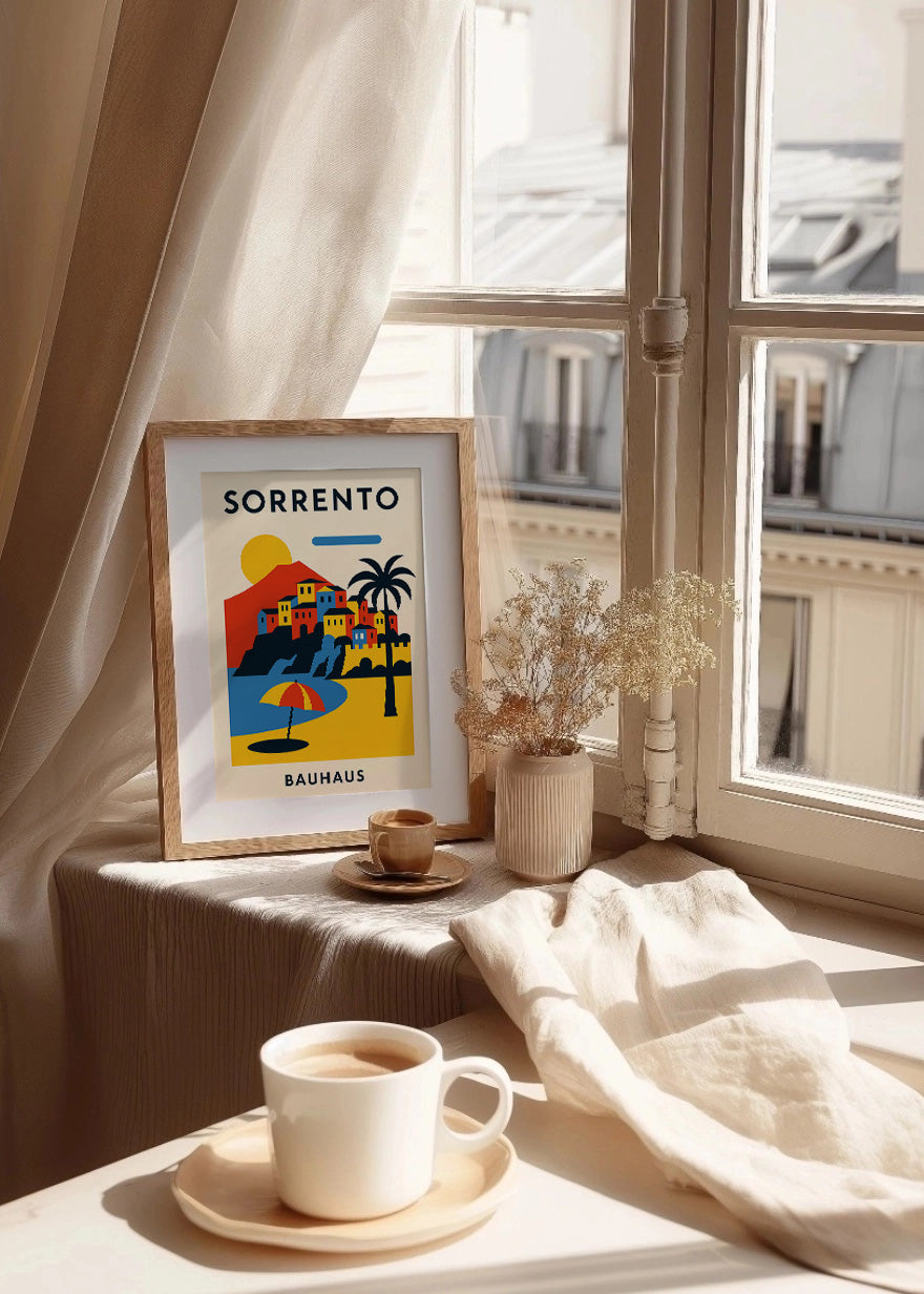 Cuadro Sorrento Poster Bauhaus