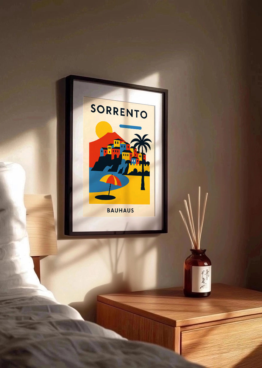 Cuadro Sorrento Poster Bauhaus