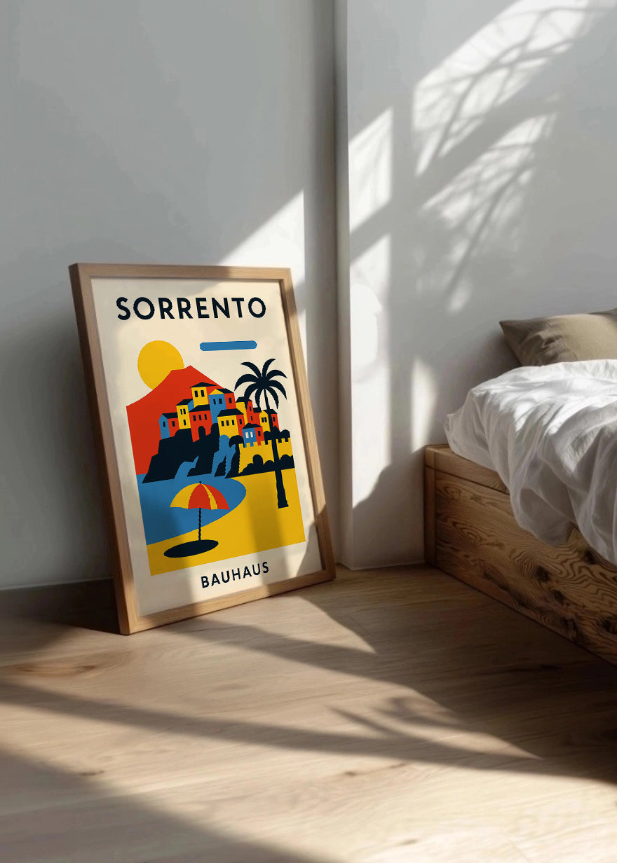 Cuadro Sorrento Poster Bauhaus