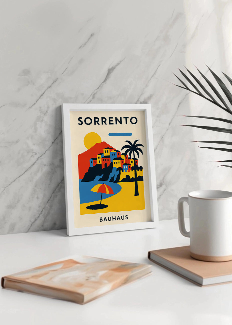 Cuadro Sorrento Poster Bauhaus