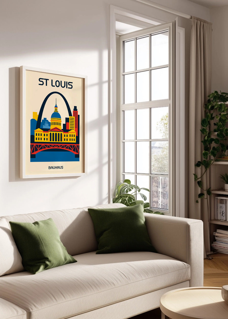 Cuadro St Louis Poster Bauhaus